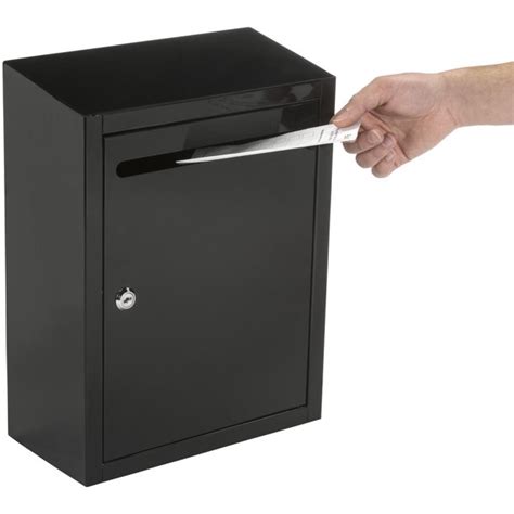 lockable metal ballot box|lockable suggestion boxes.